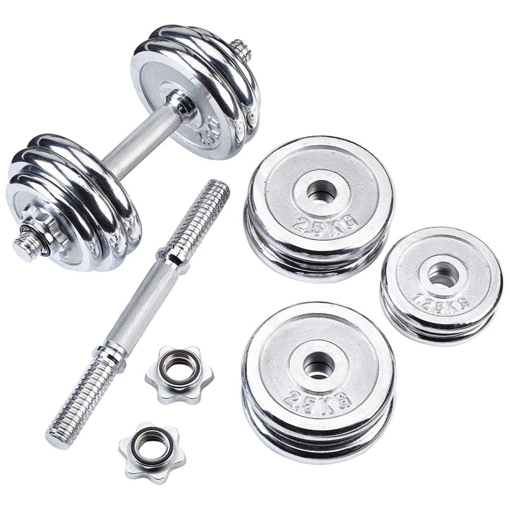 Set de Mancuernas de Hierro Fundido - 30 kg - Gorilla Sports ES