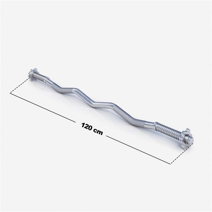 Barra de Curl Z 120 cm - Gorilla Sports ES