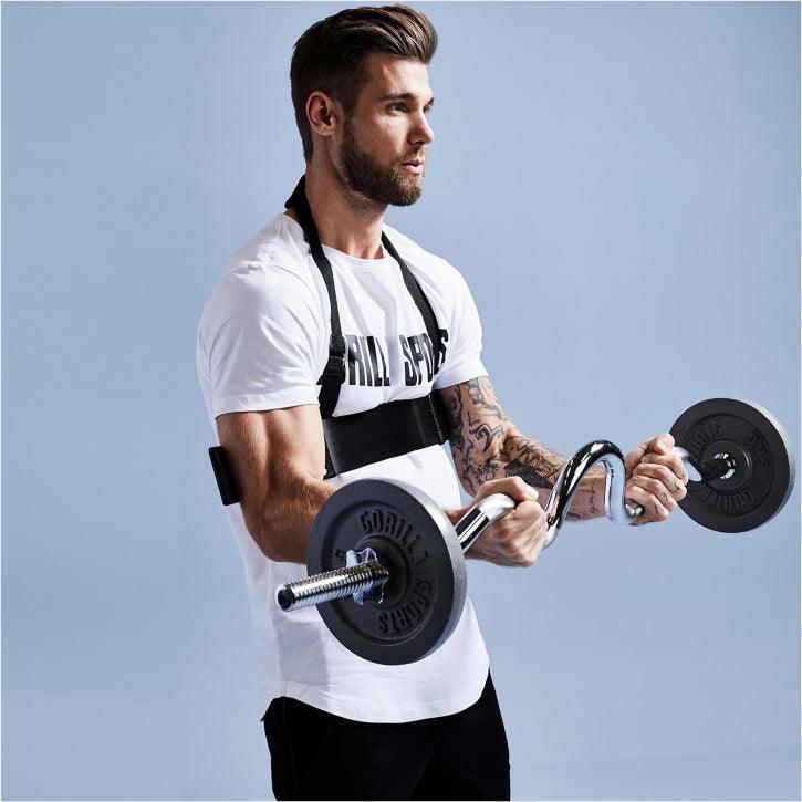 Barra de Curl Z 120 cm - Gorilla Sports ES
