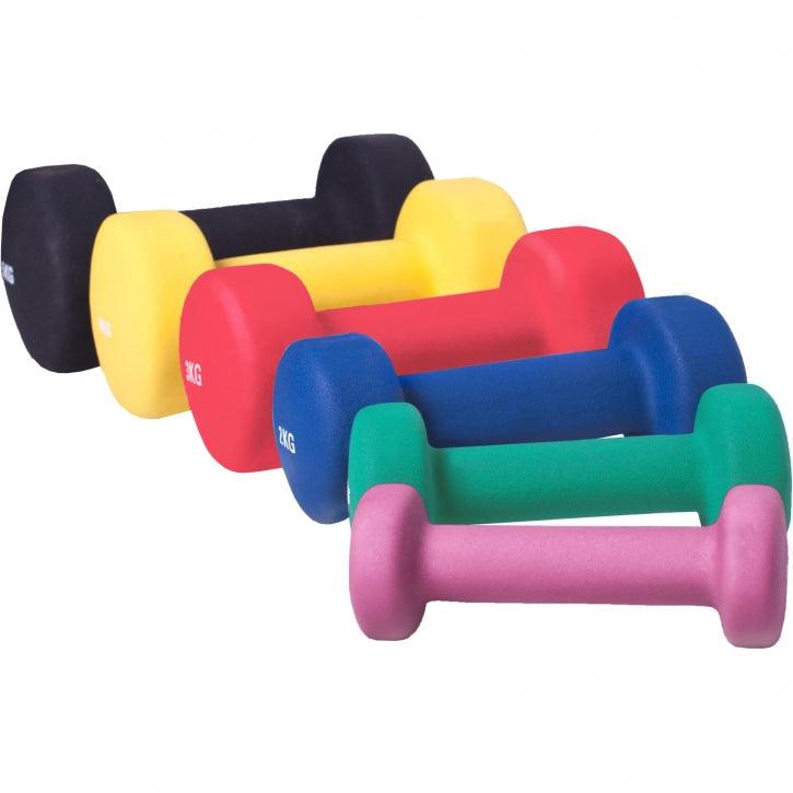 Mancuernas de Neopreno 1 - 10 kg - Gorilla Sports ES