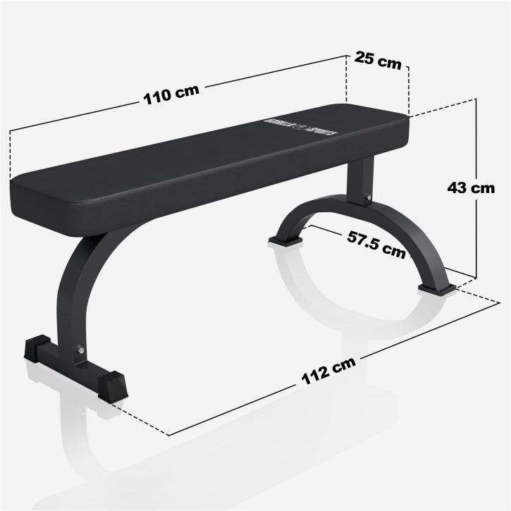 Banco de Musculación Plano - Gorilla Sports ES