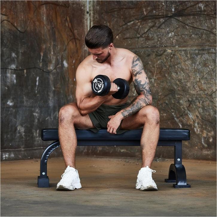 Banco de Musculación Plano - Gorilla Sports ES