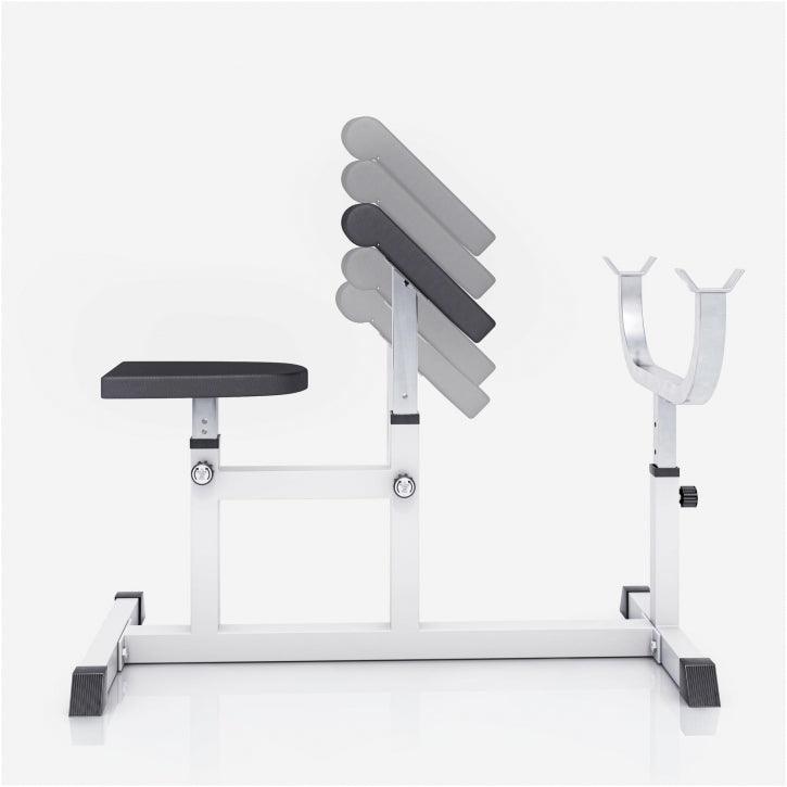 Banco de Musculación con Curl Predicador - Gorilla Sports ES