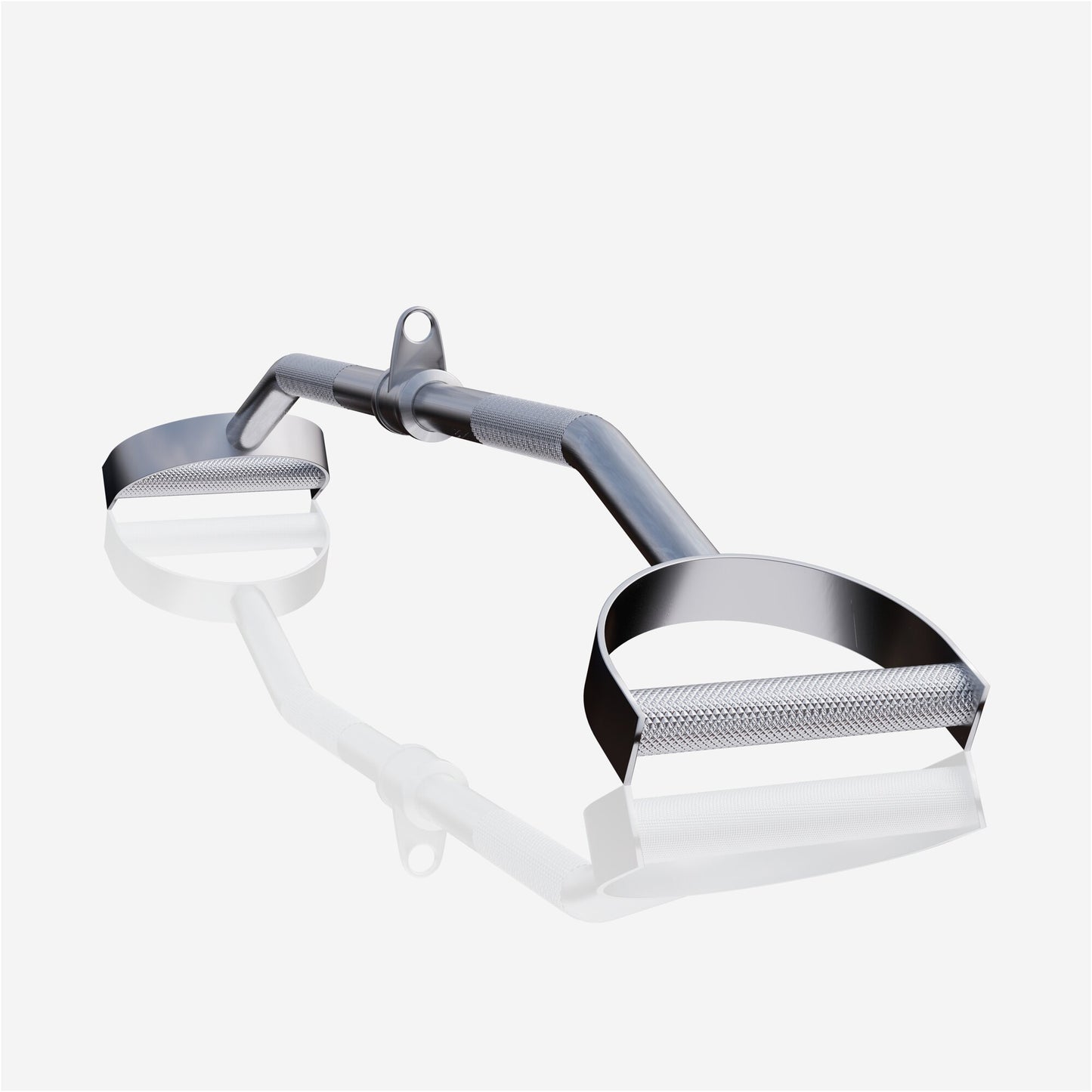Tirador para Polea - Pull-down Curvado con Empuñadura Doble