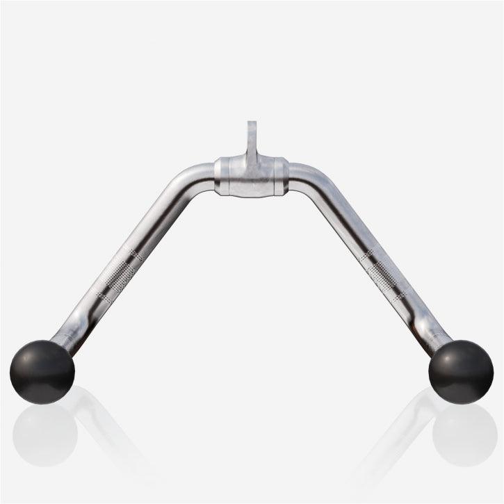 Tirador para Polea - Remo ancho con topes de goma - Gorilla Sports ES