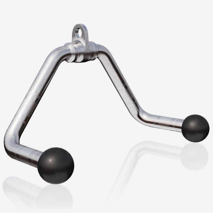 Tirador para Polea - Remo ancho con topes de goma - Gorilla Sports ES