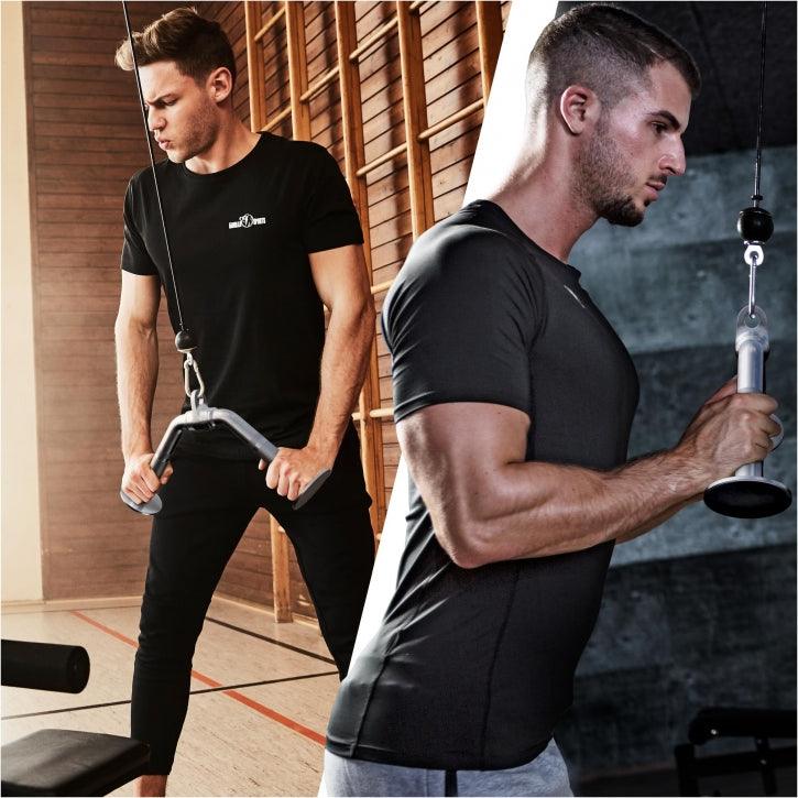 Tirador para Polea - en V con Eslabón Giratorio - Gorilla Sports ES