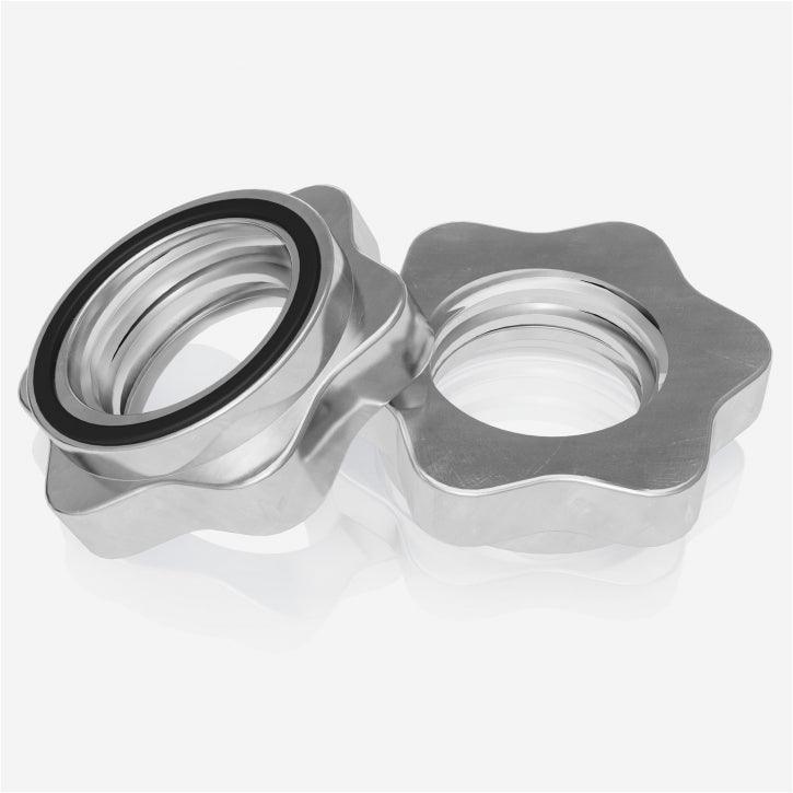 Set de Barra y Discos de Pesas de Plástico con Triple Agarre - Gorilla Sports ES