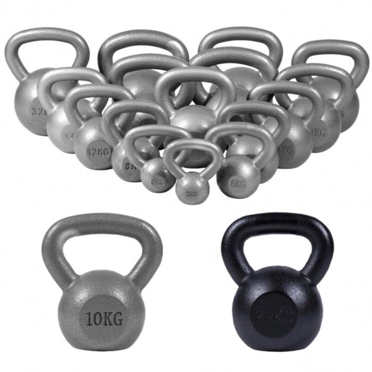 Kettlebell de Hierro Fundido 2 - 32 kg - Gorilla Sports ES