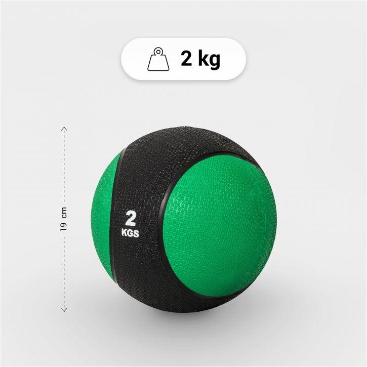 Balón Medicinal de Goma 1 - 10 kg - Gorilla Sports ES