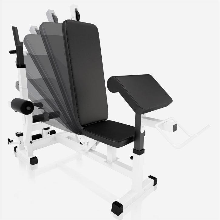 Multiestación Home Gym con Set de Pesas de Plástico - Gorilla Sports ES