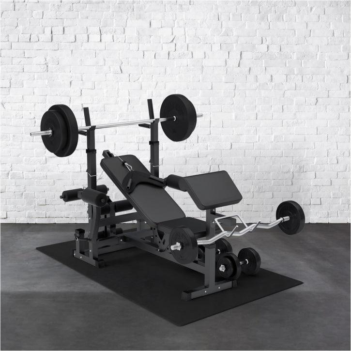 Protector de Suelo - 6 baldosas + 12 bordes - Gorilla Sports ES