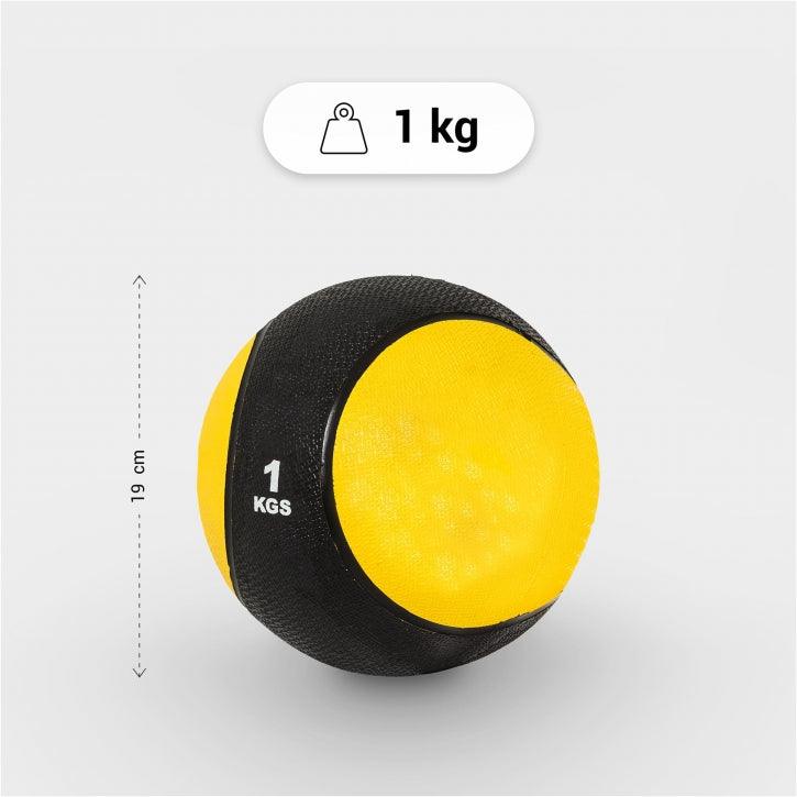 Balón Medicinal de Goma 1 - 10 kg - Gorilla Sports ES
