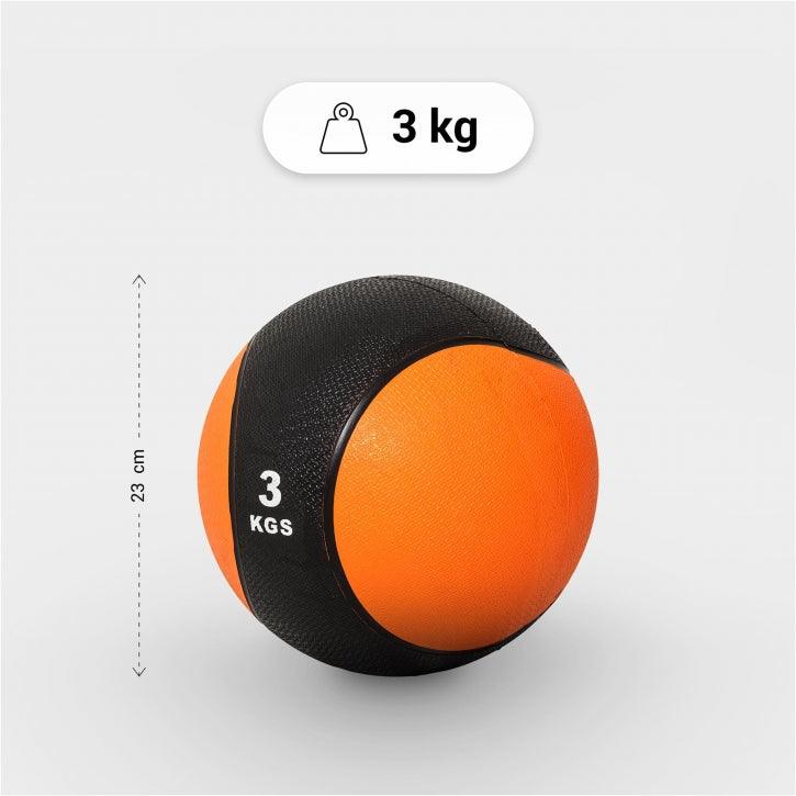 Balón Medicinal de Goma 1 - 10 kg - Gorilla Sports ES