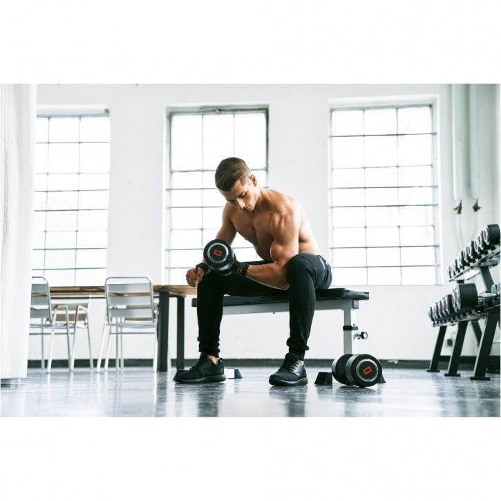 Mancuerna fija de Goma 2,5 - 50 kg - Gorilla Sports ES