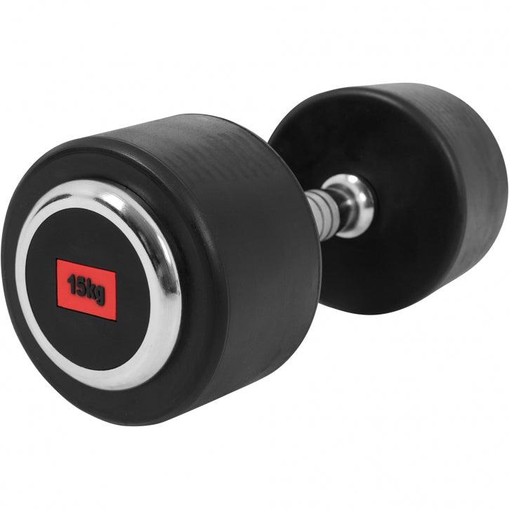 Mancuerna fija de Goma 2,5 - 50 kg - Gorilla Sports ES