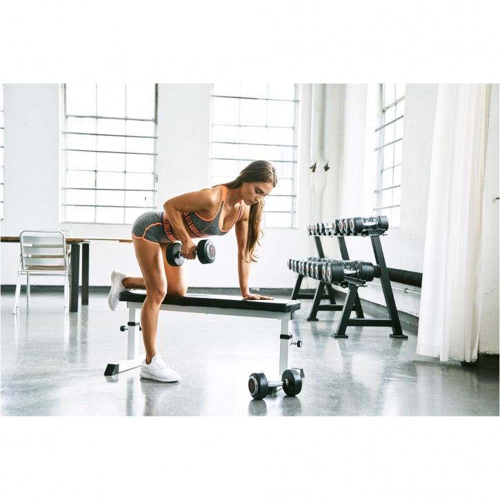 Mancuerna fija de Goma 2,5 - 50 kg - Gorilla Sports ES