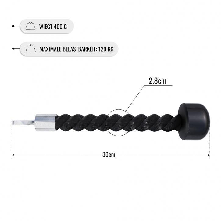 Tirador para Polea - Cuerda de Nylon Simple - Gorilla Sports ES