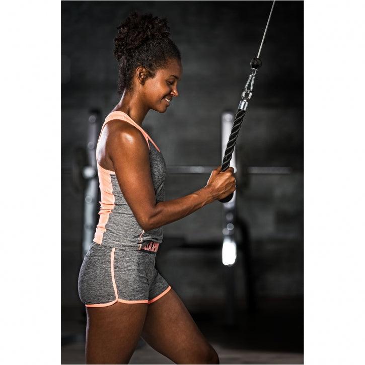 Tirador para Polea - Cuerda de Nylon Simple - Gorilla Sports ES