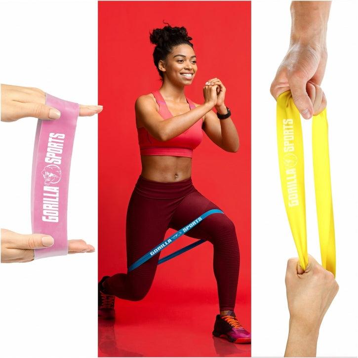 Banda Elástica de Fitness 0,4 - 1,2 mm - Gorilla Sports ES