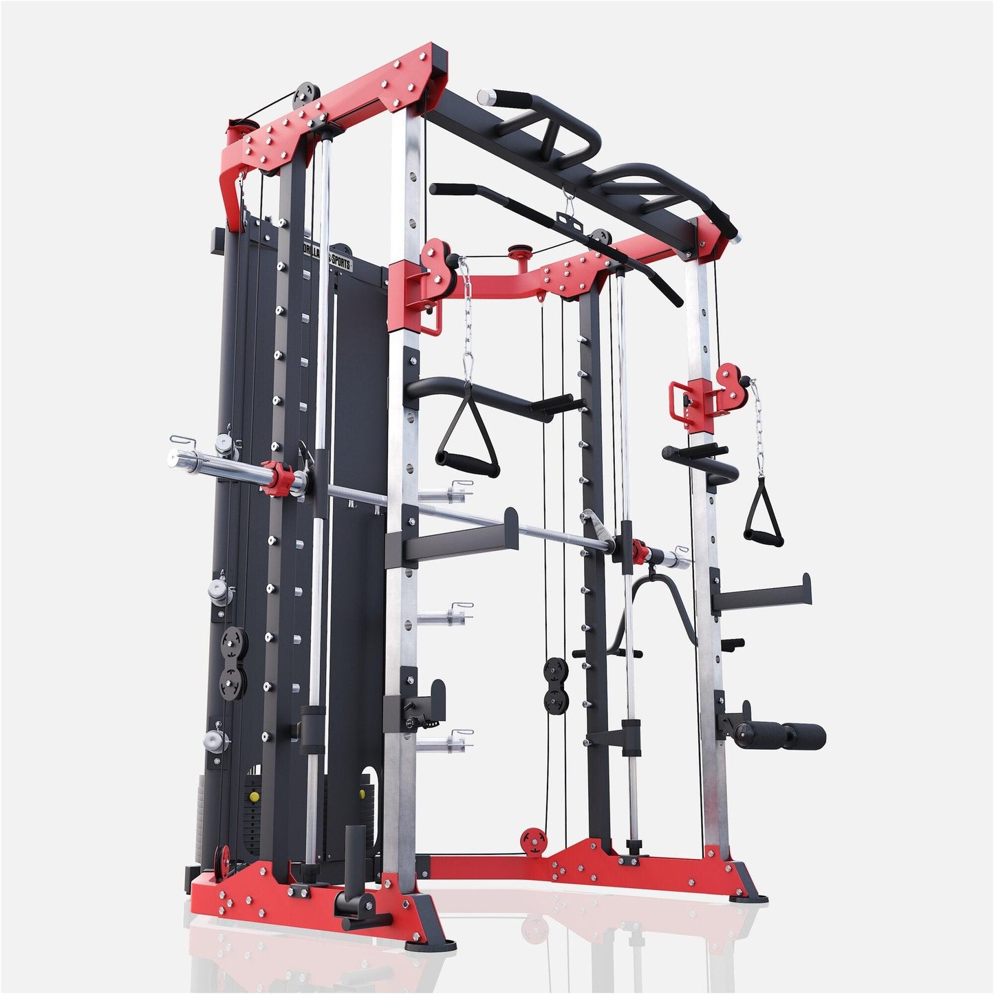 Smith Machine Máquina Multifunción con Pesas inlcluidas - Gorilla Sports ES