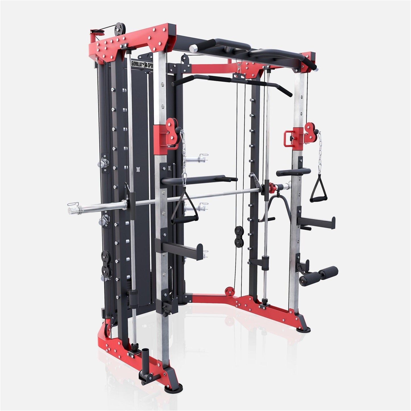 Smith Machine Máquina Multifunción con Pesas inlcluidas - Gorilla Sports ES