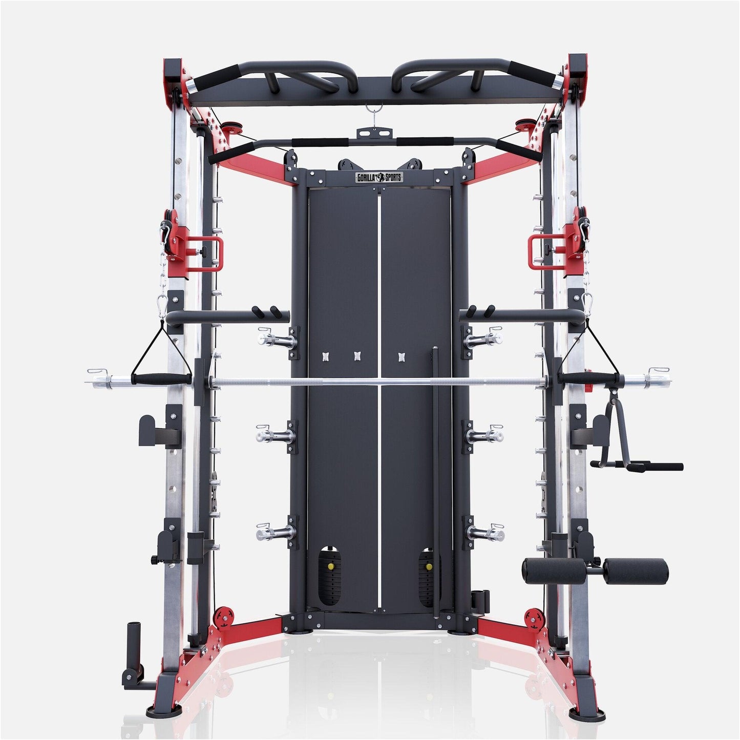 Smith Machine Máquina Multifunción con Pesas inlcluidas - Gorilla Sports ES