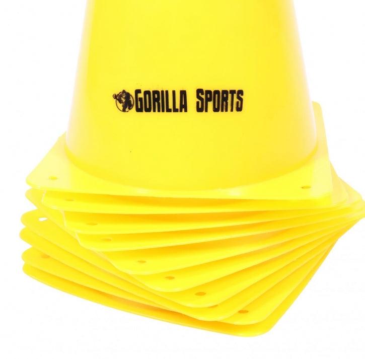 Set de 10 Conos 17 - 30 cm - Gorilla Sports ES