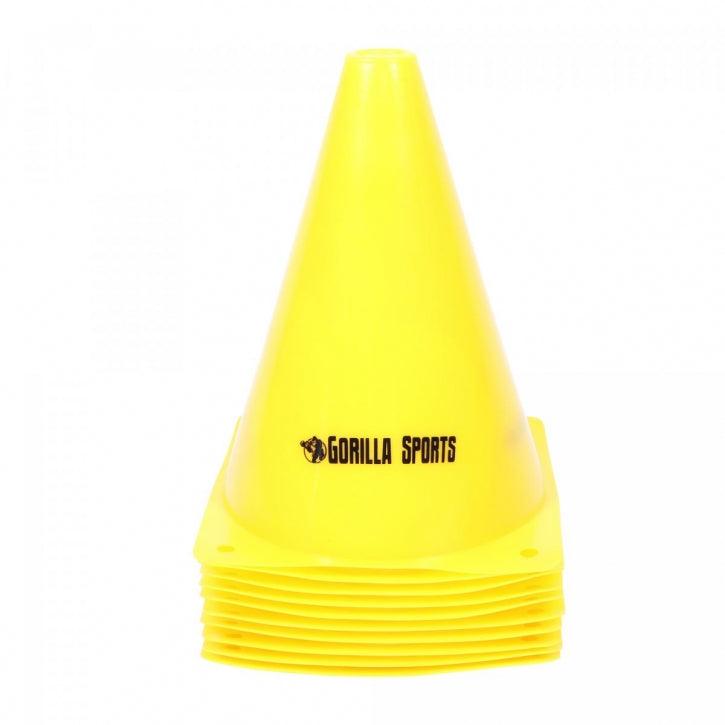 Set de 10 Conos 17 - 30 cm - Gorilla Sports ES