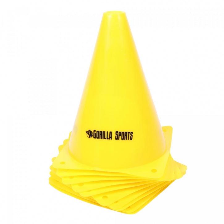 Set de 10 Conos 17 - 30 cm - Gorilla Sports ES