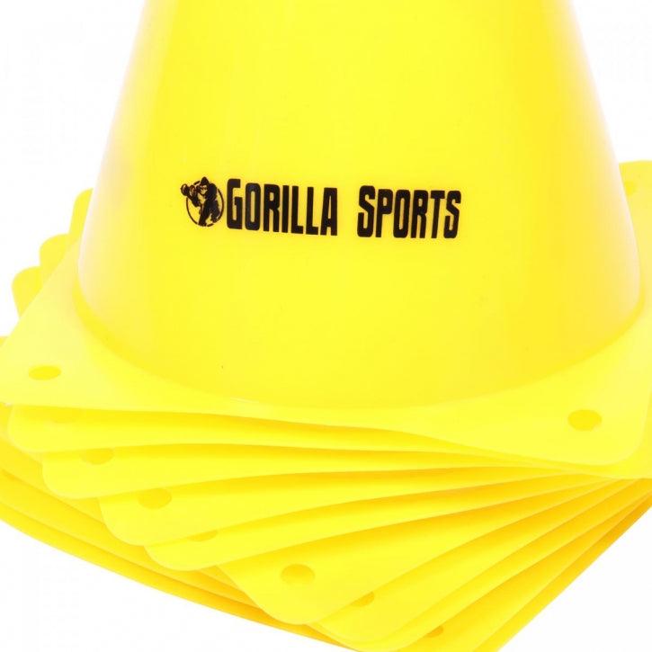 Set de 10 Conos 17 - 30 cm - Gorilla Sports ES