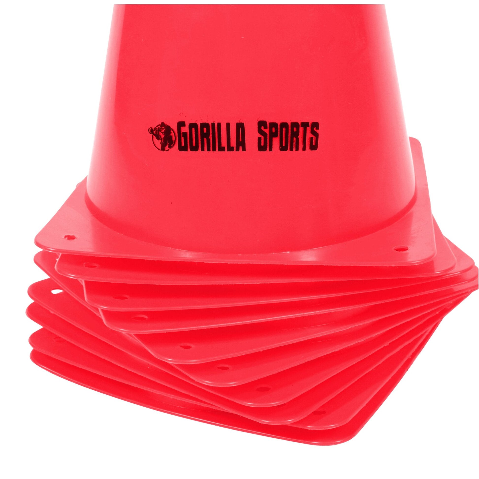 Set de 10 Conos 17 - 30 cm - Gorilla Sports ES