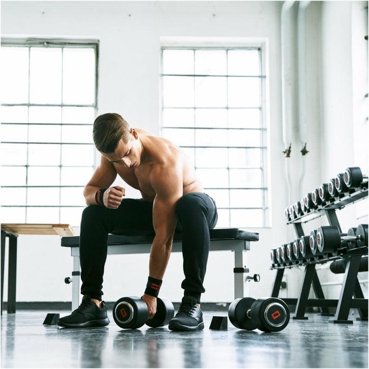 Mancuerna fija de Goma 2,5 - 50 kg - Gorilla Sports ES