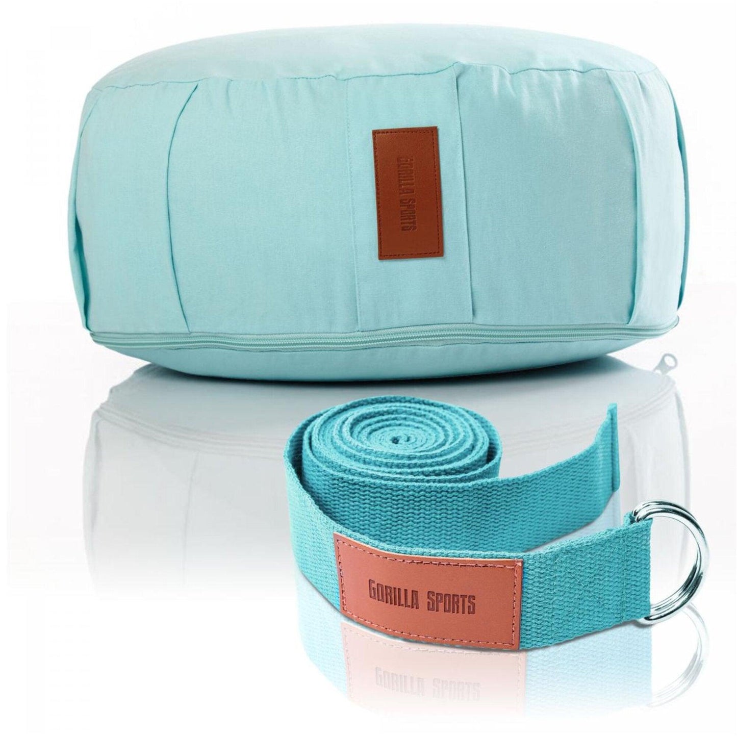 Set de Cojín de Yoga + Cinturón de Yoga - Gorilla Sports ES