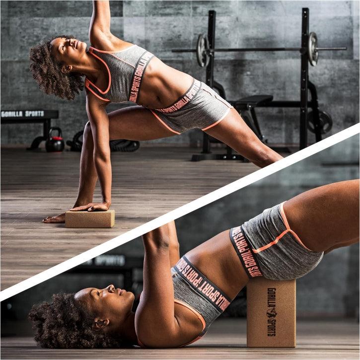 Bloque de Yoga de Corcho - Gorilla Sports ES