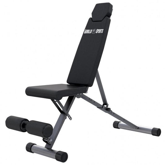 Banco de Musculación Plegable - Gorilla Sports ES