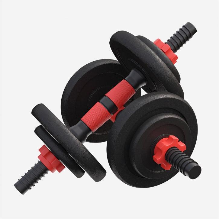 Set de Mancuernas de Hierro Fundido 25 mm - Gorilla Sports ES