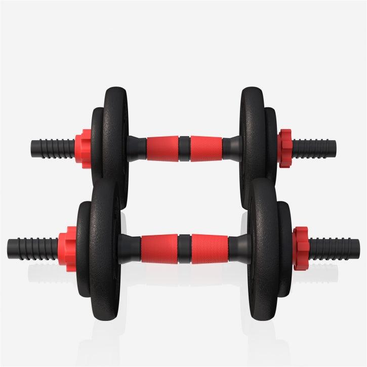 Set de Mancuernas de Hierro Fundido 25 mm - Gorilla Sports ES