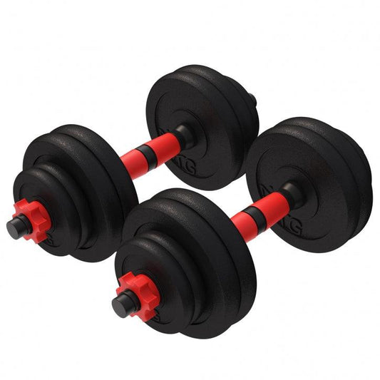 Set de Mancuernas de Hierro Fundido 25 mm - Gorilla Sports ES