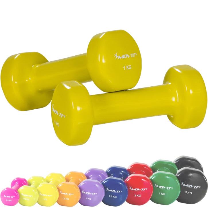 Juego de Mancuerna Vinilo 1 kg - 10 kg - Gorilla Sports ES
