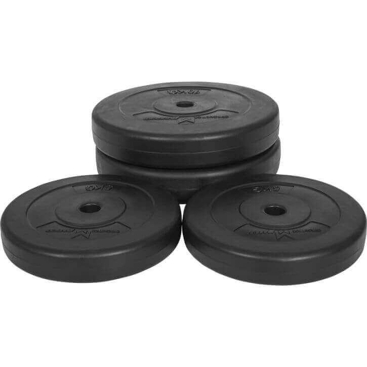 Set de Discos de Pesas 25 mm E-Series - 30 kg - Gorilla Sports ES