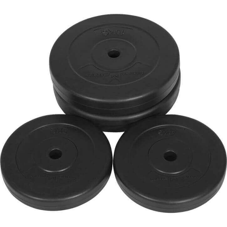 Set de Discos de Pesas 25 mm E-Series - 30 kg - Gorilla Sports ES
