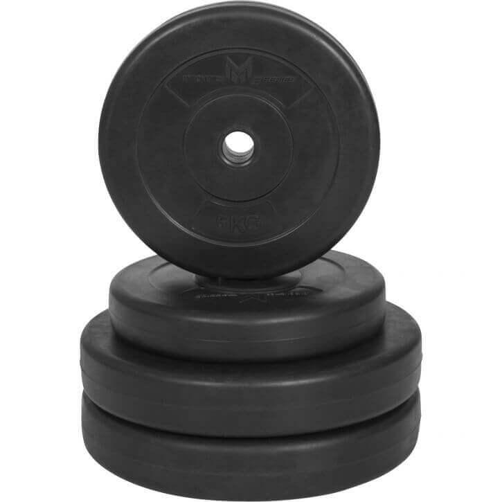 Set de Discos de Pesas 25 mm E-Series - 30 kg - Gorilla Sports ES