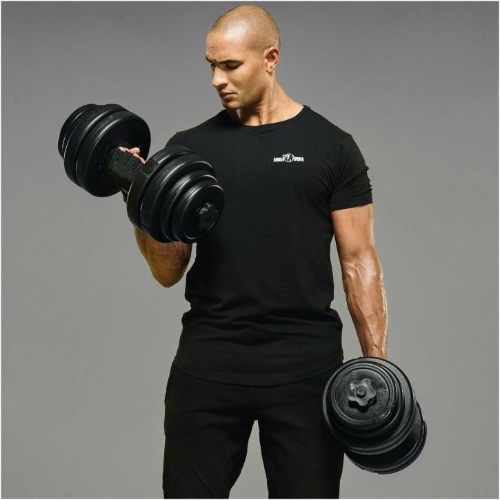 Set de Mancuernas 25 mm E-Series 20 - 30 kg - Gorilla Sports ES