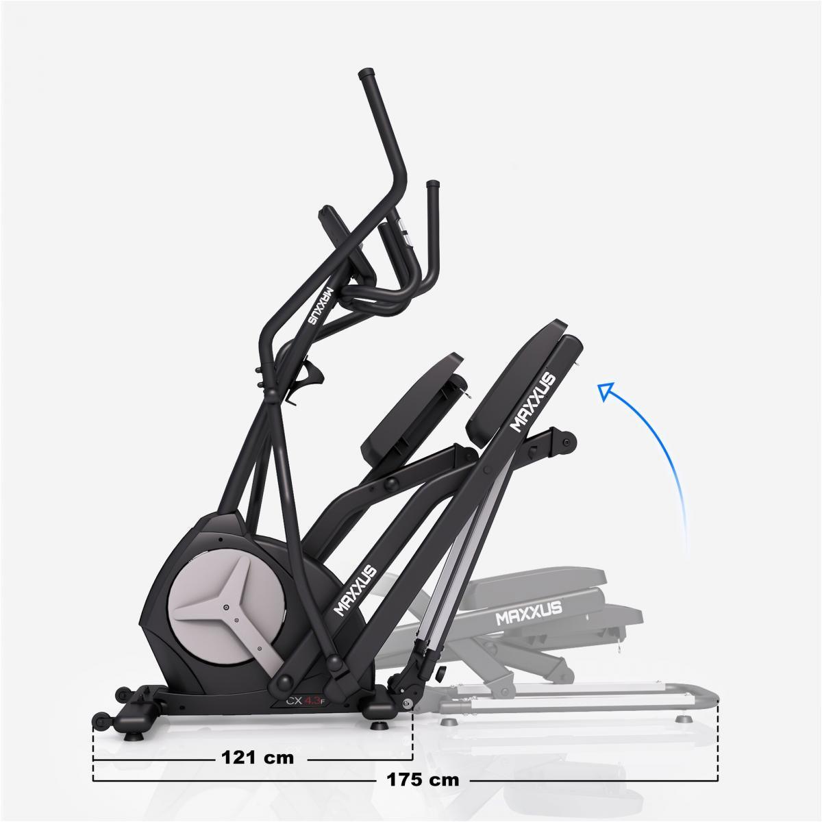 Bicicleta Elíptica Cross Trainer CX 4.3f - Gorilla Sports ES