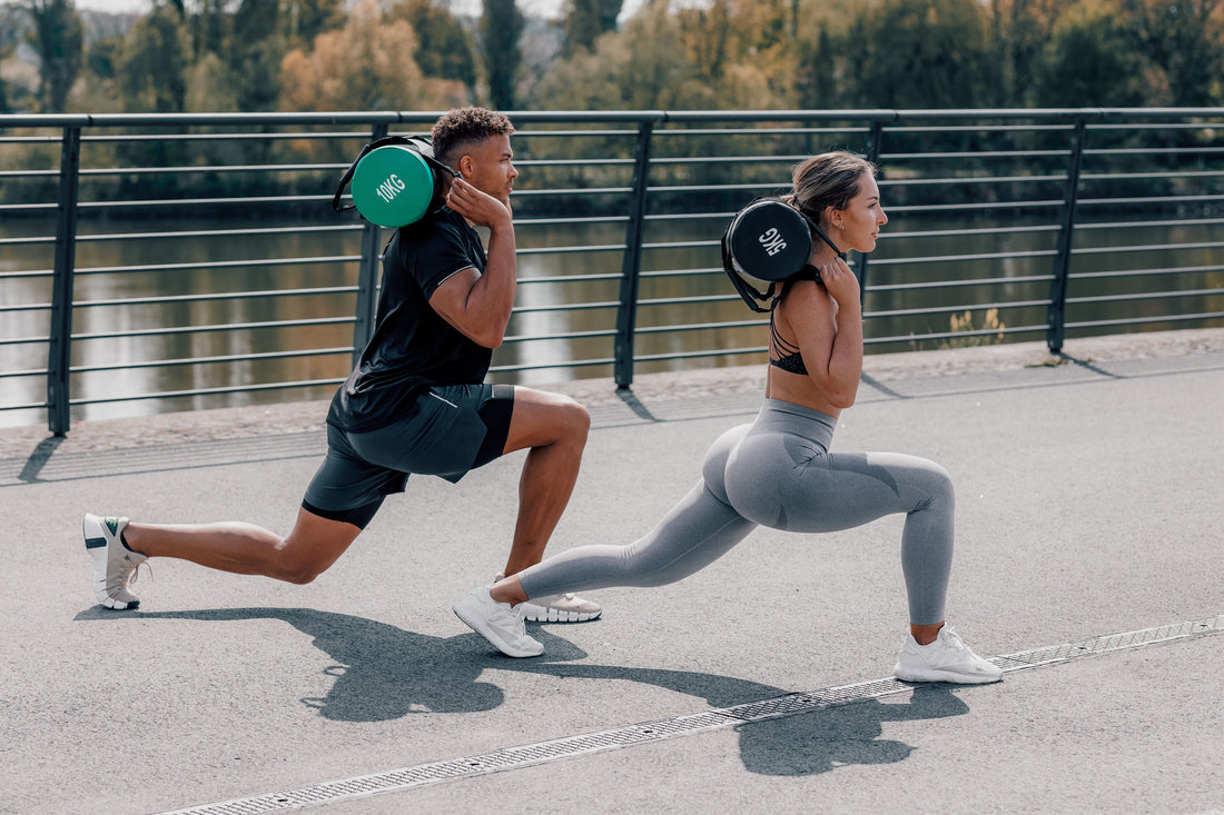 Entrenamiento de cuerpo completo con entrenamiento con sacos de arena - Gorilla Sports ES