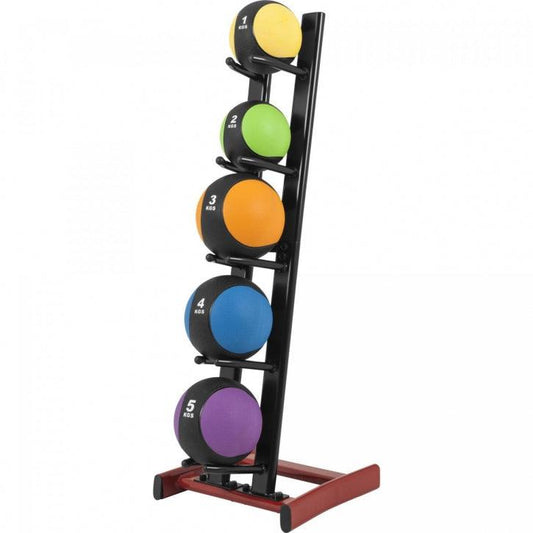 Set de Balones Medicinales de 15 kg + Soporte - Gorilla Sports ES