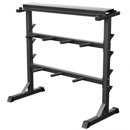 Soporte para Barras y Discos de Pesas - Gorilla Sports ES