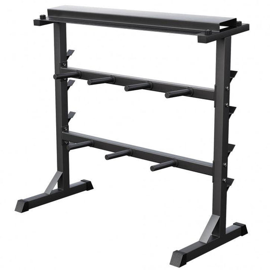 Soporte para Barras y Discos de Pesas - Gorilla Sports ES