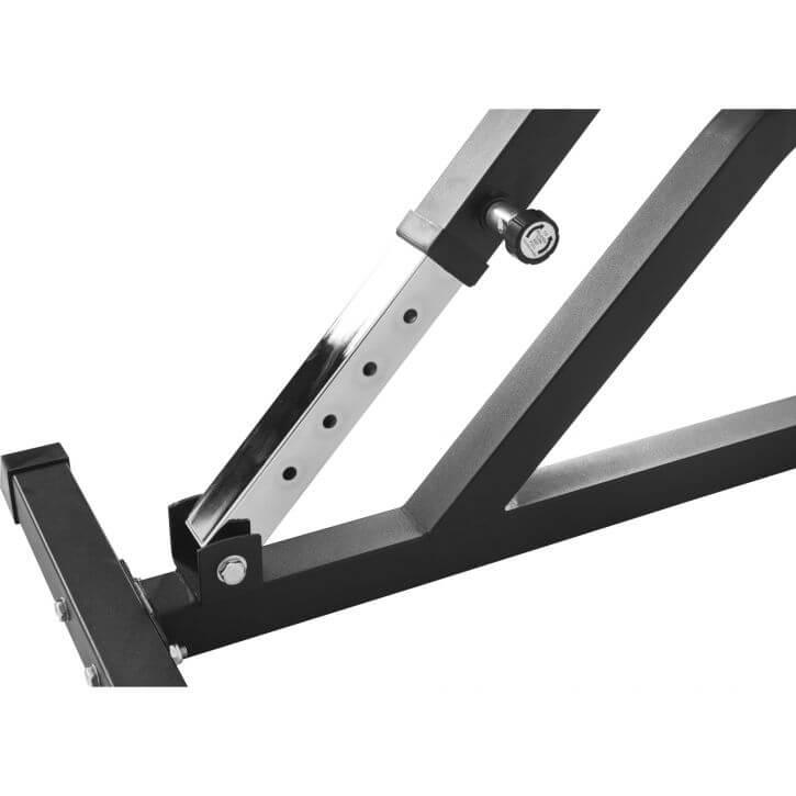 Banco con Soporte para Barra + Set de Pesas Olímpicas de Goma con Triple Agarre - 150 kg - Gorilla Sports ES